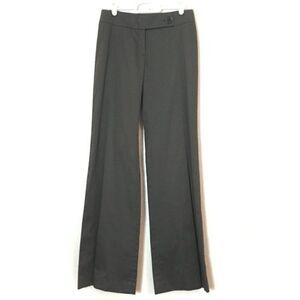 Ulla Johnson Pants Womens Size 2 28x34 Green Cotton Flare Leg Mid Rise
